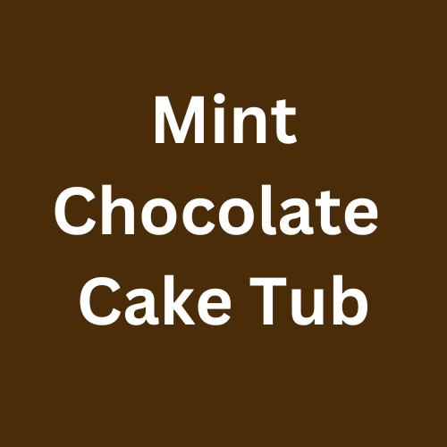Mint Chocolate Chip Cake Tub