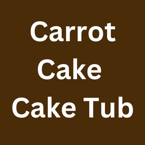 Carrot Cake Cake Tub